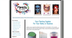 Desktop Screenshot of facepainting.uk.com